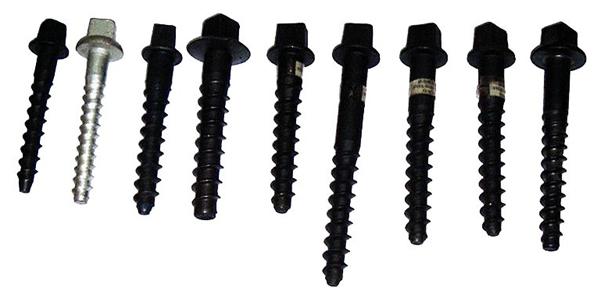 различный шипов винта