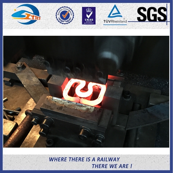 Зажимы рельса конкретного слипера рельса SKL 12 эластичные с картиной цвета